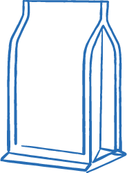 Block bottom bags