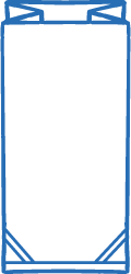 Block bottom bags
