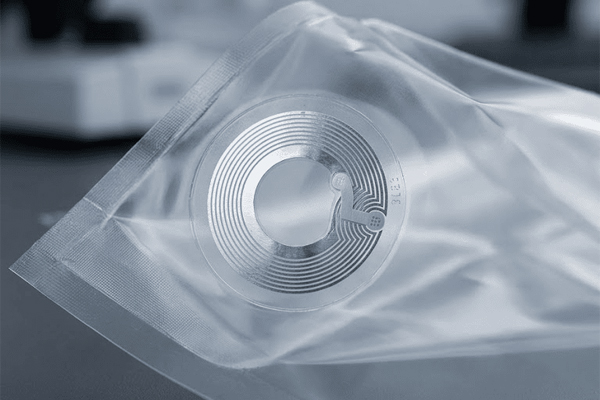 NFC chip for stand-up pouches NFC chip for stand-up pouches