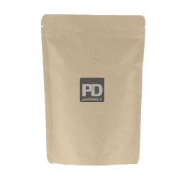 Coffee Pouch biodegradable brown Kraft paper
