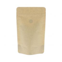 Coffee Pouch Kraft paper aluminium free - brown