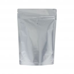 Coffee pouch - matt silver - 3 kg (300x500+{75+75}mm) 