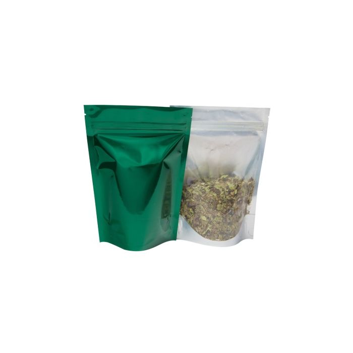 Standup Pouch Clear / Green