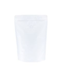 Coffee pouch matt white