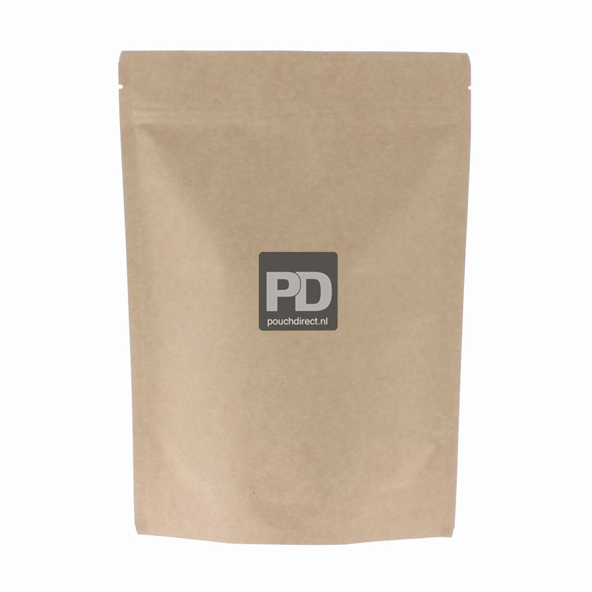 Stand Up Pouch biodegradable brown Kraft paper