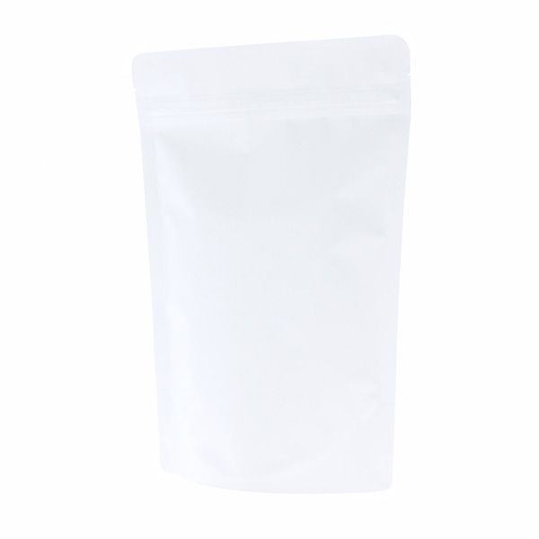 Stand-up pouch - matt white - 110x170+{35+35} mm (200-225ml)