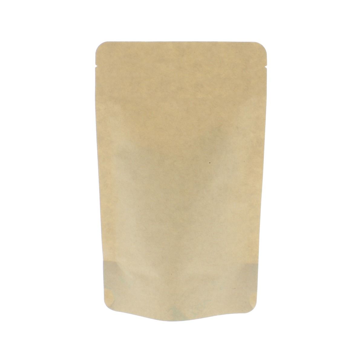 Stand-up pouch kraft paper compostable - brown