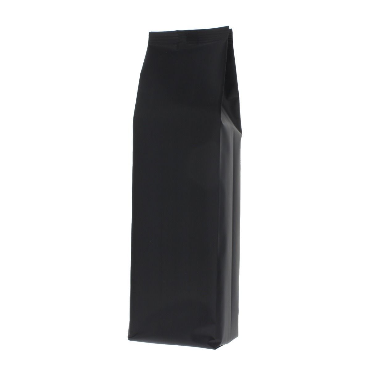 Side gusset pouch - matt black - 80x260+{25+25} mm (700-900 ml)