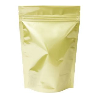 Stand-up pouch - matt gold - 110x170+{35+35} mm (200-225ml)