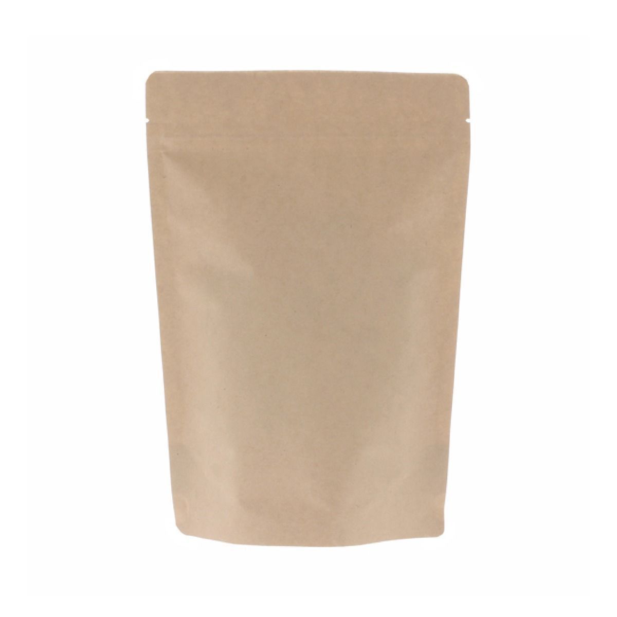 Stand-up pouch kraft paper brown (3-layers)