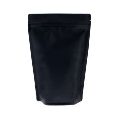 Stand-up pouch - matt black (100% recyclable)