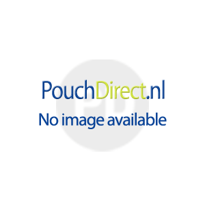 Stand-up coffee pouch with handle (2 holes), valve met handvat - shiny black - 400x550+{90+90}mm (5 kg)